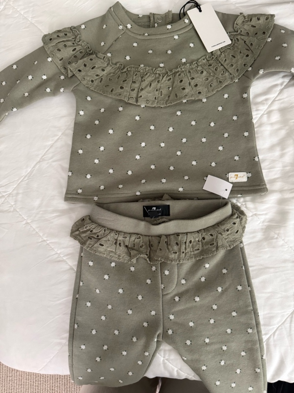 7 For All Mankind baby 18 month Matching Set